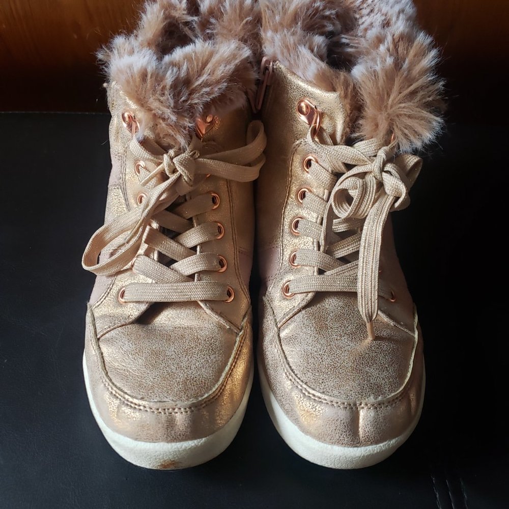 Girls Mia Fur Boots